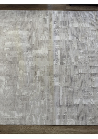 Hoom Rugs Touch 801 Kemik Bej Modern Salon Halısı Bej