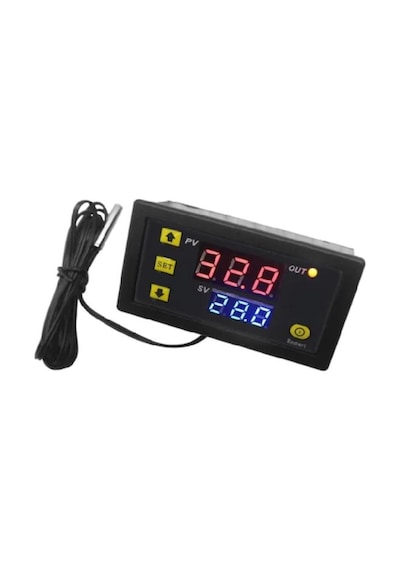 Rfkumanda-W3230 220V Ac Dijital Sıcaklık Kontrol Cihazı Led Ekran Termostat