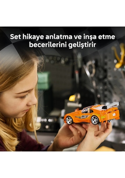 LEGO® Speed Champions Hızlı ve Öfkeli Toyota Supra MK4 77260 - 10 Yaş Üzeri için Özel Jant İçeren Oyuncak Yapım Seti (292 Parça)