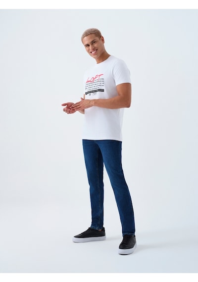 Ricardo Slim Fit Erkek Pantolon Denim