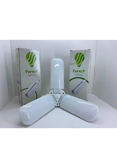 45 W Pervane Led Ampul Beyaz Işık E27 Led Ampul 45 Watt Yok