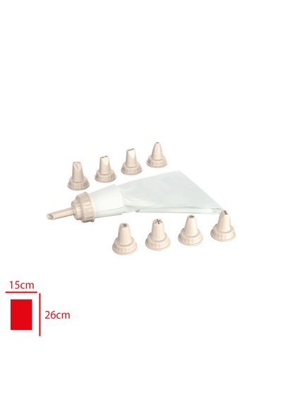 Başlıklı Krema Torbası Krem