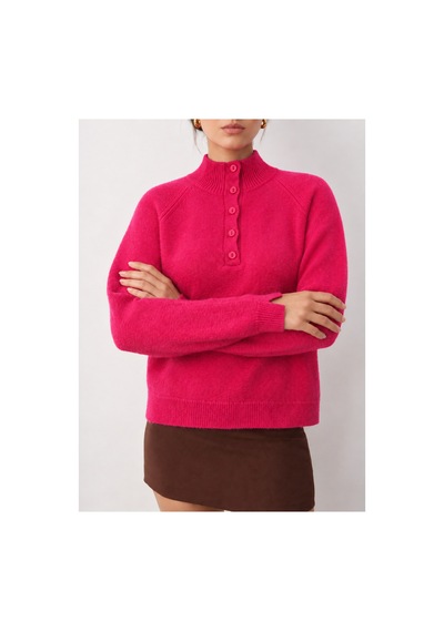 Maison Velora Kadın Whitmore Pembe Yarım Balıkçı Yaka Düğme Detaylı Reglan Kol Yumuşak Dokulu Triko Kazak-27aj025 Fuşya 923787776 Fuşya Maison Velora Kadın Whitmore Pembe Yarım Balıkçı Yaka Düğme Detaylı Reglan Kol Yumuşak Dokulu Triko Kazak-27aj025 Fuşya 923787776 Fuşya