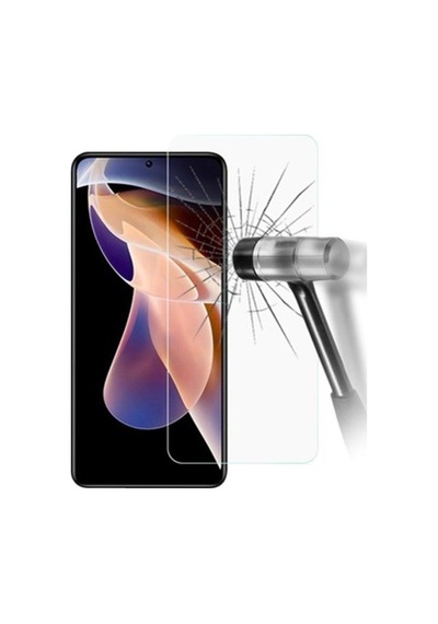 Logis Redmi Note 11e Tam Kaplayan 5d Antistatik Ekran Koruyucu Cam