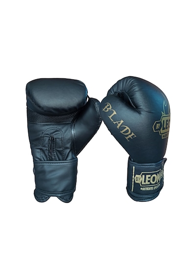 Leon Blade Training Boks Kick Boks Ve Muay Thai Eldiveni Siyah