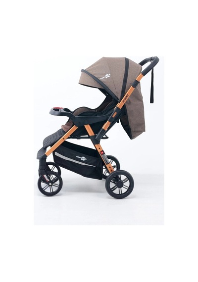 Comfymax 2-way Çift Yönlü Bebek Arabası Wood Brown