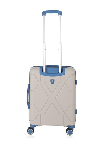 Mçs V375 Piramit Y.üretim Pp Valiz Kemik/sky Blue