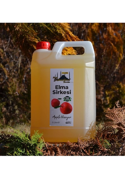 Elma Sirkesi 5lt %100 Katkısız Doğal