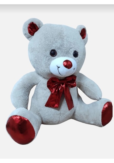 Peluş Ayı Papyonlu Ayıcık Açık Bej