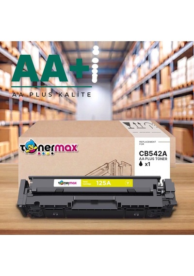 Hp 125a Cb542a Sarı Uyumlu Toner Aa Plus / Color Laserjet Cp1215 / Cp1515 / Cm1312