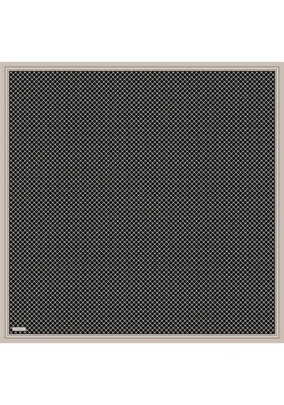 Armine İpek Eşarp 2025 Yaz - 9345-07 Siyah Vizon Twill Siyah Vizon