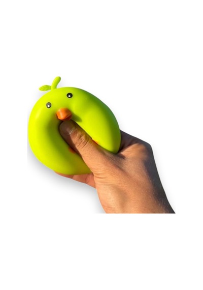 Sevimli Civciv Squishy Renkli Yumuşak Stres Atıcı Squishy - 1 Adet