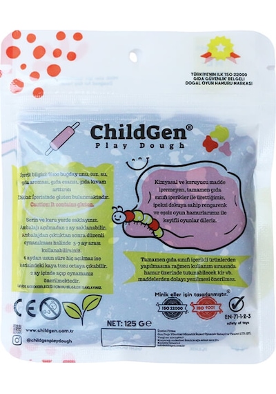 ChildGen 125gr Kartuş Oyun Hamuru - Mor