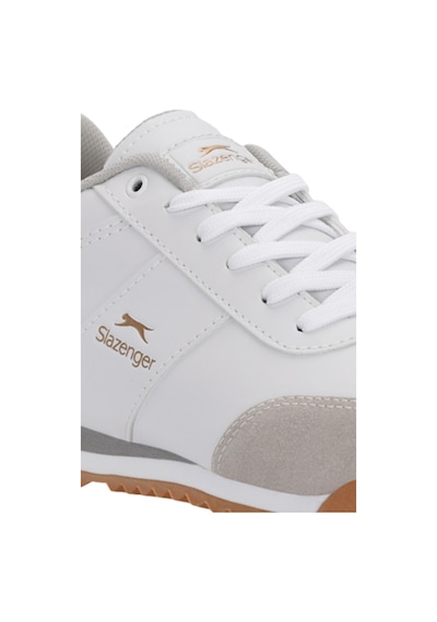 Slazenger Protect I Erkek Beyaz / Altın Günlük Spor Ayakkabısı Beyaz / Altın