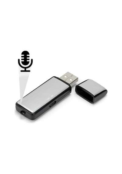 Teknospy 32 GB USB Ses Kayıt Dinleme Flash Bellek Cihazı Voice Recorder