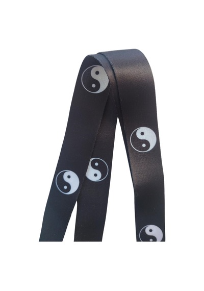 Yin Yang Kart Askısı Yaka Kartı Boyun Askı İpi Telefon Askısı Yatay Dikey Kart Koruyucu