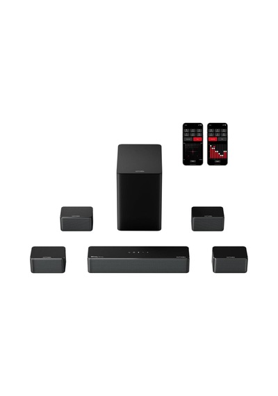 Poseidon D80 Dolby Atmos7.1kanal Soundbar 6.5 Kablosuz Subwoofer Ses Sistemi Hoparlör U2620-120913