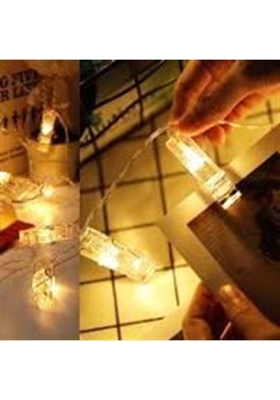 Mandal Led Işık Gün Işığı Pilli 2 Mt Gün Işığı