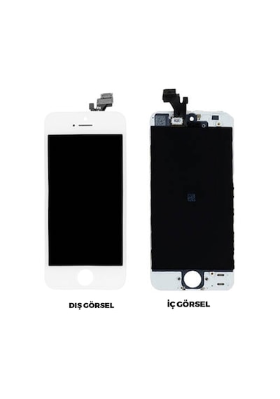 Teknonet Apple Uyumlu iPhone  5 Aa Kalite Lcd+dokunmatik+çıtalı