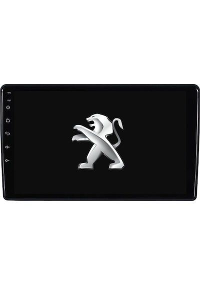 Peugeot 2008 - Araç Multimedya Ekran - 4gb 64gb - S - Black - 2019 - 2021 - 9 Inch - Myway