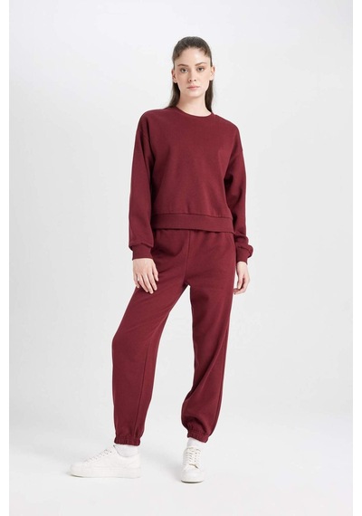 Defacto Bordo Kadın Alt-üst Takım D8022ax/br43 Bordo