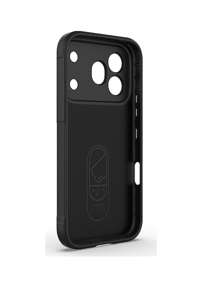 Maks Technology Honor 600 Pro 5g Kılıf Esnek Tpu Oyuklu Arka Yüzey Tasarımlı Mkst Etnik Silikon Kapak - Siyah