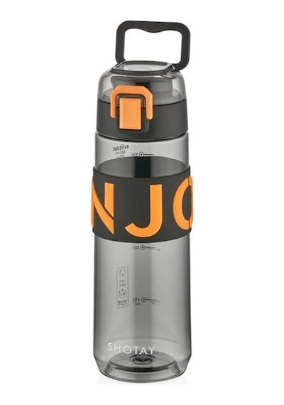 Shotay St-7501 680ml Siyah Tritan Matara Diğer