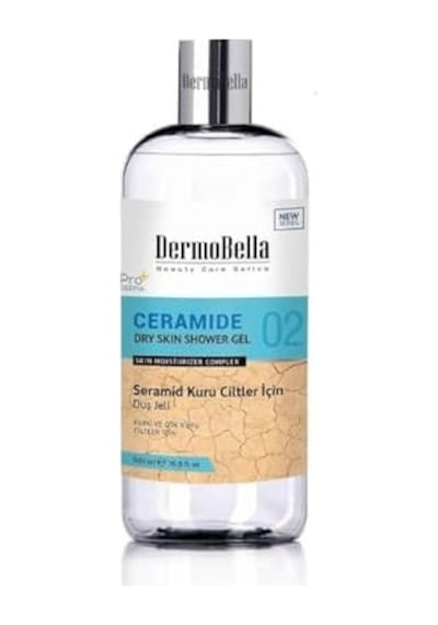 Seramid Kuru Ciltler İçin Duş Jeli 500 Ml Açık Mavi
