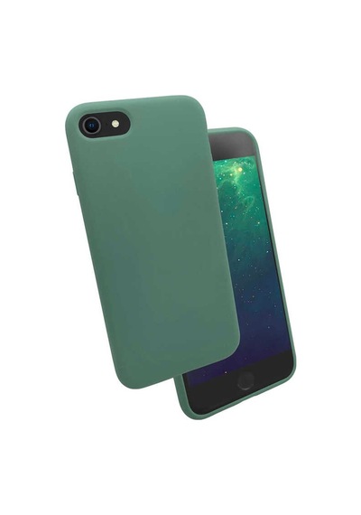Apple Uyumlu iPhone Se 2020 Kılıf Zore Silk Kadife Iç Yüzey Kılıf