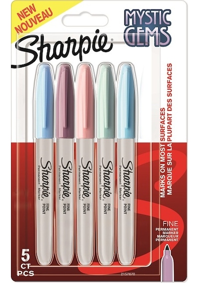 Sharpie 5 Li Fıne Permanent Markör Mystıc Gems Kalem 2157670
