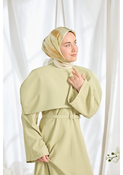 Silk Home %100 Twill İpek Eşarp S545 Yeşil