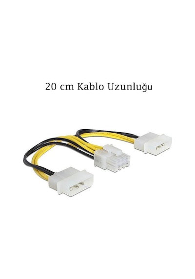 8 Pin Anakart Power Güç Kablosu - Özel Üretim Bakır Isınma Yapmaz