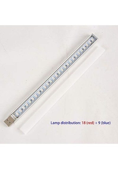Led Bitki Lambası Tam Spektrumlu 4,5 W Usb - Bahçe, İç Mekan Bitkileri, Sera, Çiçekler Ve Sebzeler İçin Büyüme Işığı