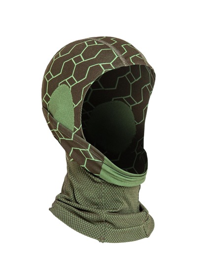 Oil Company Haki Balaklava Termal Kar Maskesi Unisex
