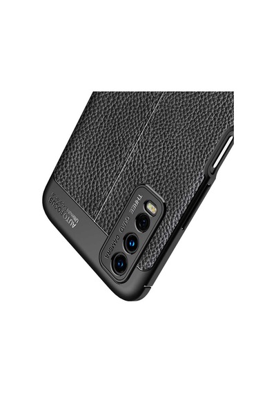 Vivo Y20s Kılıf Niss Silikon Kapak - Siyah Siyah Siyah