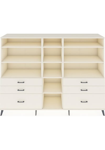 Hyperion Dolap 10 Raflı 6 Çekmeceli 220x44x163 Aytaşı-aytaşı Aytaşı-aytaşı