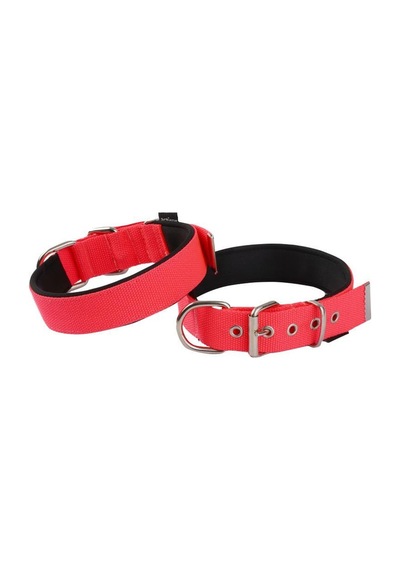 Actirex Neon Yumuşak Doku Köpek Boyun Tasma Red M 58 CM