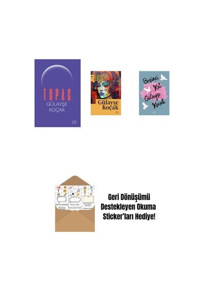 Topaç + Yaratıcı Yazmanın Hazzı + Beşinci Kat + Okuma Sticker'ları