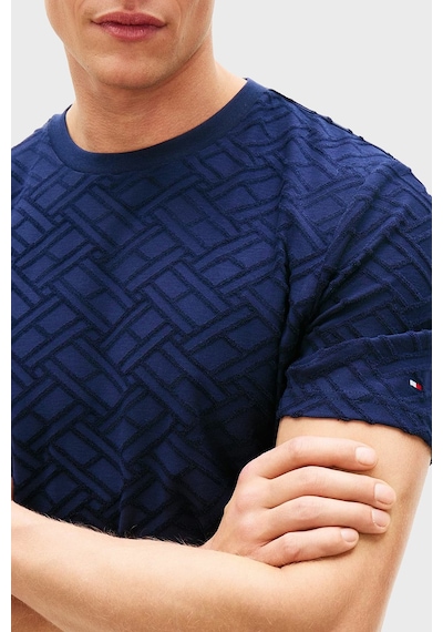 Tommy Hilfiger Erkek T Shirt Mw0mw42381 Dcc Lacivert