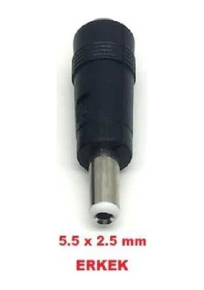 5.5 Mm 2.5 Mm 5.5 Mm 2.5 Mm Çevirici Standart Adaptör Çevirici Uç
