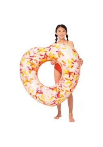 56253 - Kalp Şekilli Donut Simit 104 Cm 12 Lisinya Çok Renkli