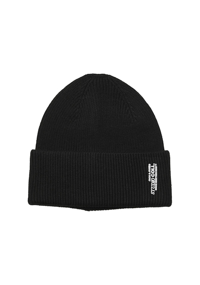 Jack&jones Addıtıonals Erkek Logo Detaylı Örme Bere - Coll - 12279347 Black