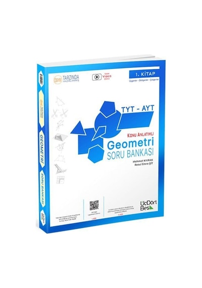 Tyt Ayt Geometri Soru Bankası 1. Kitap Üçdörtbeş Yayınları