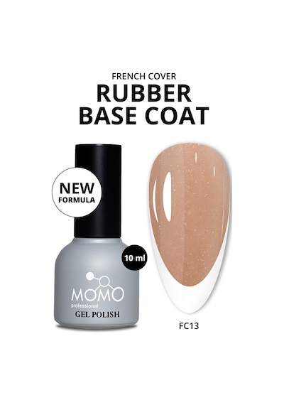 Momo Professional French Cover Rubber Base Coat Fc13 10 Ml