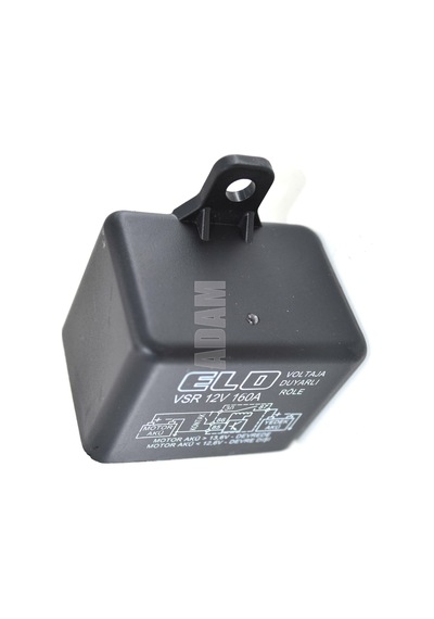Yaşam Aküsü Ayırıcı Vsr Röle Karavan 12V 160A Voltaja Duyarlı Elo