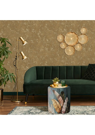 Bluehomeconcept Adawall Tropikal Yaprak Tasarımlı Puf