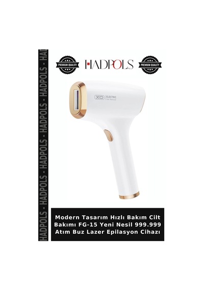 Modern Tasarım Hızlı Bakım Cilt Bakımı Fg-15 Yeni Nesil 999.999 Atım Buz Lazer Epilasyon Cihazı