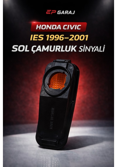 Honda Cıvıc İes 1996 2001 Model Uyumlu Turuncu Sol Çamurluk Sinyali 0