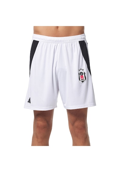 Beşiktaş Lisanslı Adidas Beyaz Yetişkin Şortu.