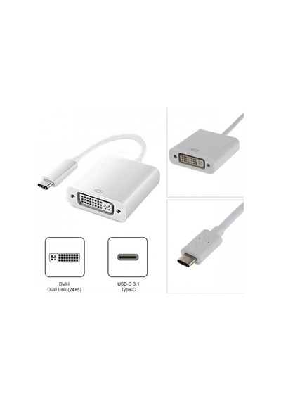 5239 Type C To Dvi 24+5 Çevirici Dönüştürücü Adaptör